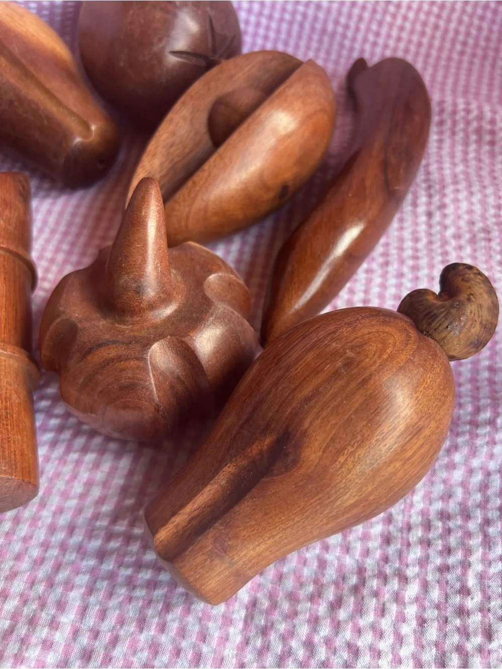 Handcrafted Wooden Fruit & Vegetable Set
